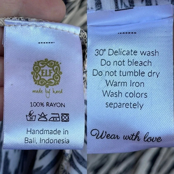 BALI ELF  Set Sail Puff Sleeve Wrap Dress XXXL - Picture 15 of 17